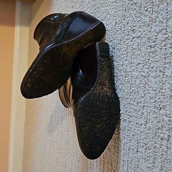 Stuart Weitzman Leather Wedge Boots - Picture 7 of 9